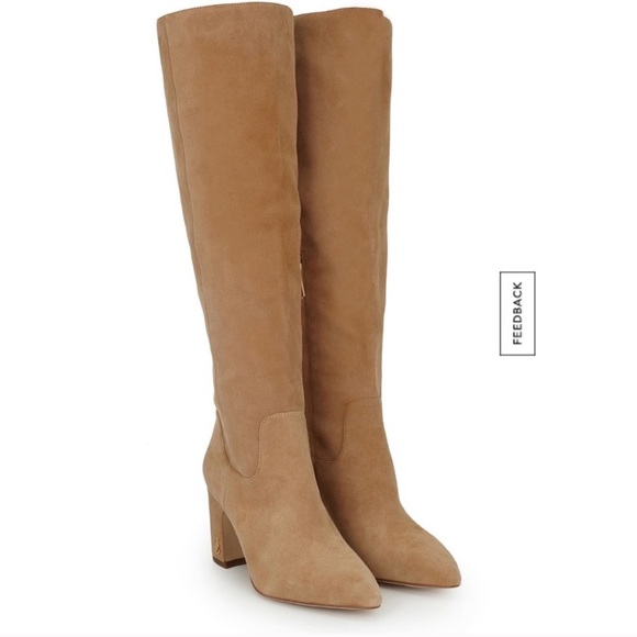 Sam Edelman hai boot camel suede knee high - Picture 12 of 16